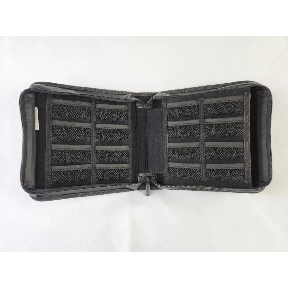 Vintage Nintendo GBA Game Boy GAMEBOY Advance 32 Case Folder Binder Black‎ Rare